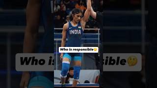 Phogat Disqualification reason behind at wrestling finalsParis2024VineshPhogatOlympics [upl. by Adamsen]