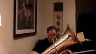 N Bousquet  Allegro Moderato  Solo Tuba [upl. by Imot]