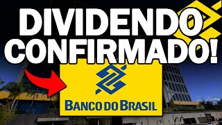 🚨 ATENÇÃO AO VALOR e DATA DE PAGAMENTO  BANCO DO BRASIL ANUNCIA LUCRO RECORDE BBAS3 VALE A PENA [upl. by Tammany]