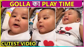 🥰Aww Bharti Singhs Son Gola Play Time Cutest Videos Goes Viral [upl. by Tucky]