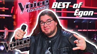 Alle Auftritte des Finalisten Egon Herrnleben 🤘🔥  The Voice of Germany [upl. by Hgielhsa]