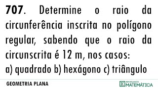 C16 POLÍGONOS REGULARES 707 [upl. by Einnoj]