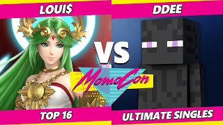 MomoCon 2022 Top 16  Lui Palutena Vs DDee Pokemon Trainer Steve SSBU Ultimate Tournament [upl. by Elder]