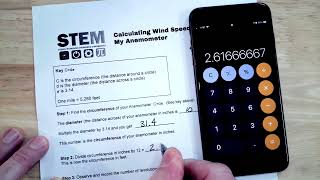 How to calculate wind speed using your Anemometer [upl. by Hintze]