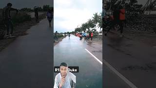 Yamaha R15 🥰 Mili maarte hue 😱shorts automobile funny love motovlog [upl. by Masha601]