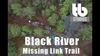 Jeep Black River Crossing  Missing Link Trail  Ontario [upl. by Dodge]