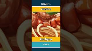 🇬🇧🇸🇰 cuisine  kuchyne  vocabulary builder  learn English  naučme sa anglicky [upl. by Miles]