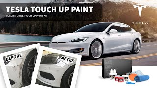 Tesla Touch Up Paint  Color N Drive [upl. by Thedrick]