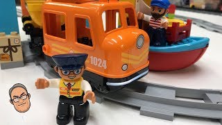 LEGO DUPLO CARGO TRAIN 2019  Set 10875 [upl. by Stewart719]