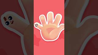 Family Finger Song  Baby Finger 🐣🫰piggypanda kidslearning kidseducation childrensmusic [upl. by Kcirdla]