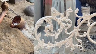 Aluminum Leaf Casting for Decorative Art  DIY Leaf Design Decor [upl. by Jobyna224]