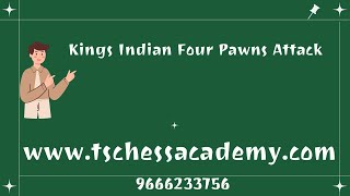 Kings Indian Four Pawns Attackviral hyderabad trending chess shorts [upl. by Feune]