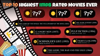 Top 10 HighestRated Hollywood Movies on IMDb A Cinematic Journey Through the Best Films Ever 🎥🍿 [upl. by Ecienal]