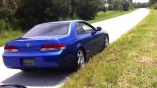 01 Honda Prelude Raceland electronic exhaust cutout Acceleration  rev [upl. by Llebana644]