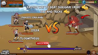 Ninja Kaizen  Stefa Princess Sora Anbu amp ItlogwithEgg vs Shikigami Yanki Tips amp Tricks  2024 [upl. by Gennifer]