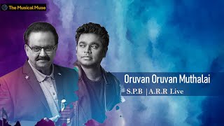 S P Balasubrahmanyam  A R Rahman Live  Sivamani  Oruvan Oruvan Mudhalali  Muthu  Rajinikanth [upl. by Myke]