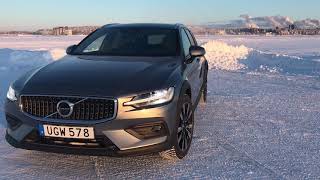 New 2019 Volvo V60 Cross Country Winter Test Drive [upl. by Groves]