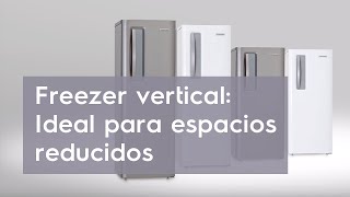 Optimizá tu espacio con EL Freezer Vertical Electrolux EFUP315YAMG [upl. by Telracs]