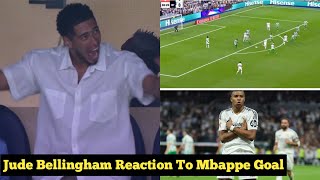 Jude Bellingham Reaction To Mbappe Goal Vs Real Betis  Mbappe First LaLiga Goal [upl. by Ash622]