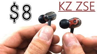 KZ ZSE Review  Dual Dynamic Driver Earphones 8 [upl. by Annehcu]