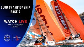 MANLY 16FT SKIFFS CLUB CHAMPIONSHIP RACE 7 [upl. by Yelwar]