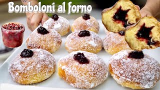 BOMBOLONI al forno SOFFICISSIMI con Marmellata [upl. by Horne411]