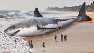 O Megalodonte Foi Extinto Por Causa Dos Grandes Tubarões Brancos [upl. by Ardnak790]