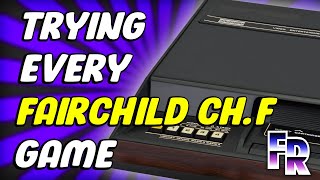 Fairchild Channel F 1976 Library  Trying all 26 Videocarts [upl. by Enitsyrhc]