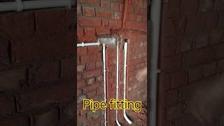 electrical conduiting pipe fittings । slab conduit pipe fitting construction shortselectrical [upl. by Di]