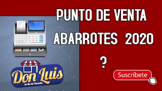 PUNTO DE VENTA ABARROTES 2020 Ccontrola mejorTUS INVENTARIOS [upl. by Dewitt993]