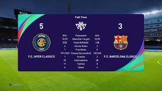 Inter Milan vs Barcelona classic teams [upl. by Aneev]