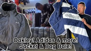 Oakley Adidas Vintage Jacket amp More 3 Bales Live Opening Lason Edition Ep 78 [upl. by Wynne549]