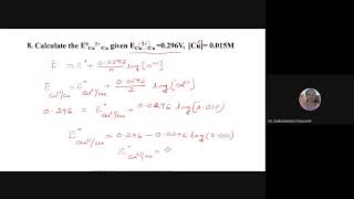 problem related to single electrode potential and cell potential series 2 [upl. by Otto242]