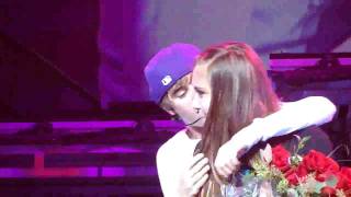 When I was Justin Biebers OLLG at Staples Center [upl. by Lyrac936]