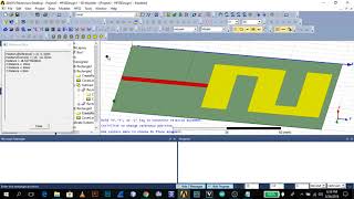 MONO POLE ANTENNA on ANSYS ELECTRONICS DESKTOP [upl. by Irv]