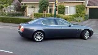 Maserati Quattroporte Acceleration [upl. by Adnohsirk]