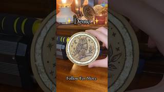 Fifth of Six Coasters art artist reels smallbusiness tiktok trending viralvideo halloween [upl. by Ahsinauj676]