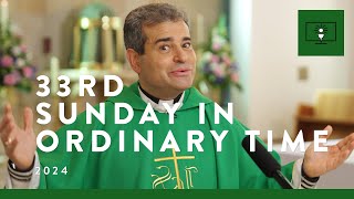 MASS FOR YOU AT HOME with Fr Mark De Battista – 33rd Sunday in Ordinary Time Yr B [upl. by Odnamra]