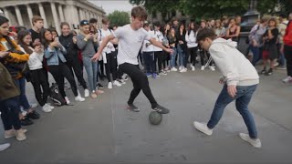 Jack Downers Insane Public Pannas  Street Soccer International [upl. by Kial]