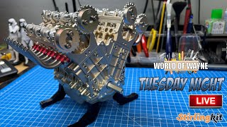 Build the Stirling Kit Teching V8 Engine  Part 2 [upl. by Kennedy]