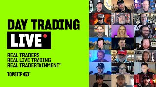 TopstepTV Live Futures Day Trading Traders of Cydonia 080724 [upl. by Alethia162]