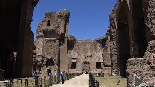 Rome 67  Baths of Caracalla  Terme di Caracalla [upl. by Kary66]