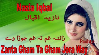 Zanta Gham Ta Gham Jora Way  Nazia Iqbal  Pashto Song  HD Video [upl. by Hemminger739]