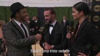 EMMY AWARDS 2018  ENTREVISTA COM JOSEPH FIENNES DE THE HANDMAIDS TALE  EmmyTNT [upl. by Els528]