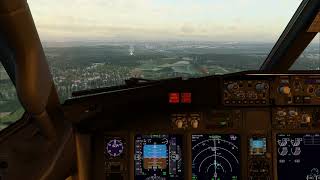 Norwegian Boeing 737 Landing at Helsinki Vantaa Airport  XPlane 12 [upl. by Rj]