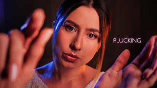 ASMR Hand Sounds and Plucking Negative Energy for Sleep ✨ Hand Movements Minimal Talking [upl. by Ydnab]