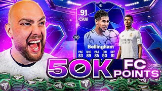 50K FC Points Decides My Team w 91 RTTK JUDE BELLINGHAM [upl. by Carleton]