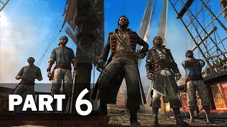 Assassins Creed 4 Black Flag  Walkthrough Part 6  Raise the Black Flag 100 Sync [upl. by Euqinotna]