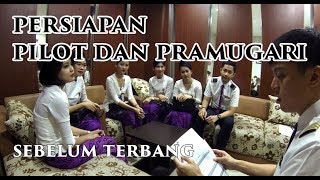 PILOT DIARY VLOG  AIRBUS PRE FLIGHT CREW BRIEFING sebelum terbang  BATIK AIR Captain Pilot [upl. by Adnawot537]