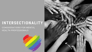 Intersectionality Considerations in counseling [upl. by Diva]